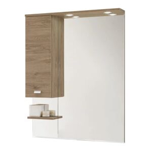 Leroy Merlin Specchio con illuminazione integrata bagno rettangolare Rimini L 81 x H 108 cm