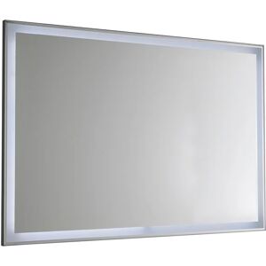 Leroy Merlin Specchio con illuminazione integrata bagno rettangolare Quadra L 85 x H 90 cm