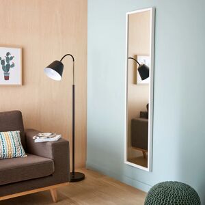 Inspire Specchio con cornice da parete  rettangolare Pure bianco 40 x 160 cm