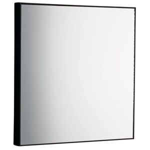 Inspire Specchio con cornice da parete  quadrato Jo nero 30.6 x 30.6 cm