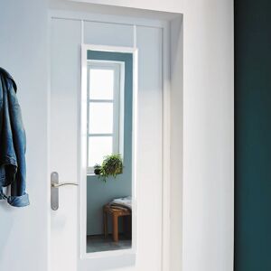 Inspire Specchio con cornice da parete  rettangolare Door bianco 30 x 120 cm