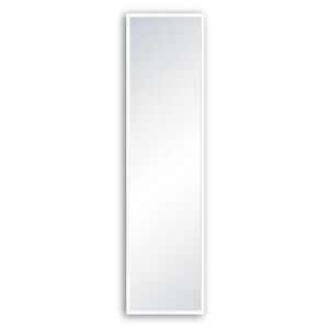 Inspire Specchio con cornice da parete  rettangolare Milo bianco 32 x 122 cm