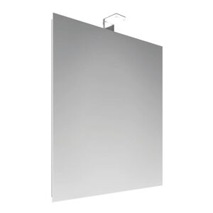 Leroy Merlin Specchio con illuminazione integrata bagno rettangolare Entry L 50 x H 70 cm