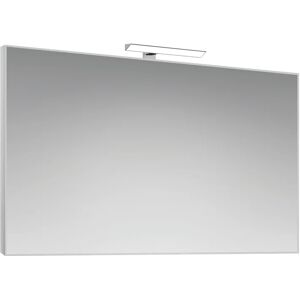 Leroy Merlin Specchio con illuminazione integrata bagno rettangolare Frame L 70 x H 120 cm