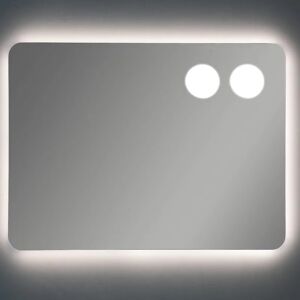 Leroy Merlin Specchio con illuminazione integrata bagno rettangolare DESIRE' L 100 x H 70 cm