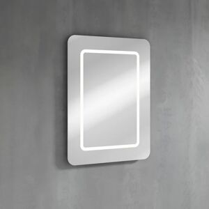 VISOBATH Specchio con illuminazione integrata bagno rettangolare L 60 x H 80 cm