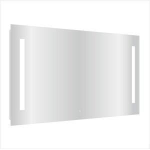 SENSEA Specchio con illuminazione integrata bagno rettangolare L 120 x H 70 cm
