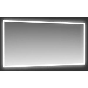 Leroy Merlin Specchio con illuminazione integrata bagno rettangolare Retroil L 135 x H 70 cm