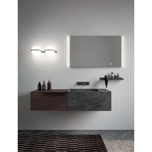 Leroy Merlin Specchio con illuminazione integrata bagno rettangolare Eklettica L 120 x H 70 cm