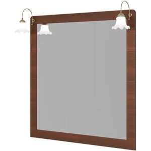 Leroy Merlin Specchio con illuminazione integrata bagno rettangolare 7096/F46 L 100 x H 105 cm