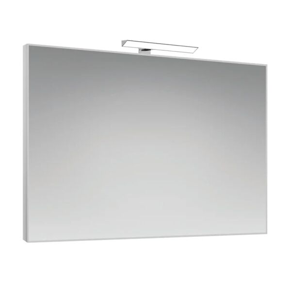 leroy merlin specchio con illuminazione integrata bagno rettangolare frame l 70 x h 100 cm