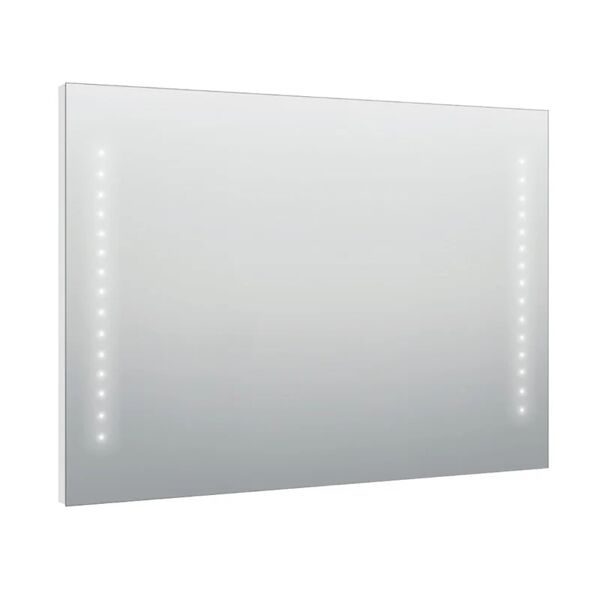 sensea specchio con illuminazione integrata bagno rettangolare hollywood l 90 x h 70 cm