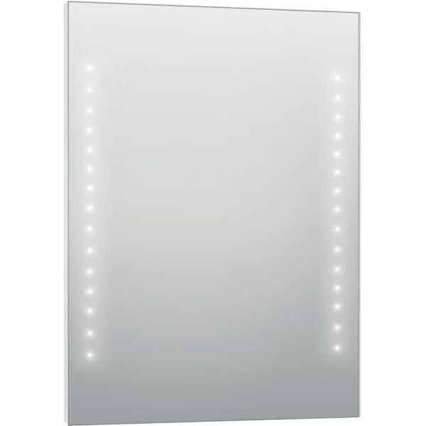 sensea specchio con illuminazione integrata bagno rettangolare hollywood l 60 x h 80 cm