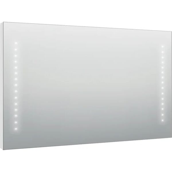 sensea specchio con illuminazione integrata bagno rettangolare hollywood l 120 x h 70 cm