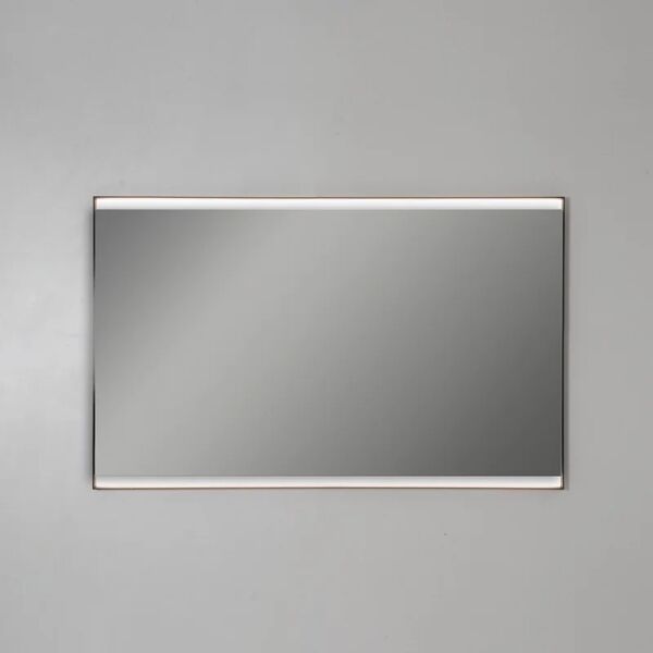 leroy merlin specchio con illuminazione integrata bagno rettangolare dirty 100x70 l 100 x h 70 cm