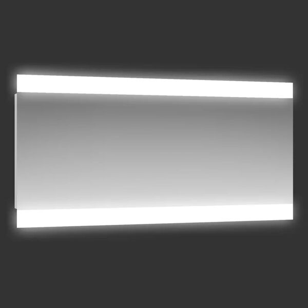 leroy merlin specchio con illuminazione integrata bagno rettangolare retroil l 140 x h 70 cm