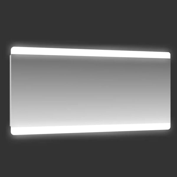 leroy merlin specchio con illuminazione integrata bagno rettangolare retroil l 170 x h 70 cm