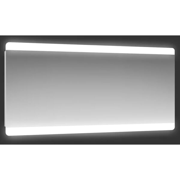 leroy merlin specchio con illuminazione integrata bagno rettangolare retroil l 135 x h 70 cm