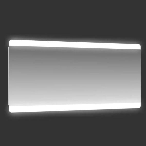 leroy merlin specchio con illuminazione integrata bagno rettangolare retroil l 160 x h 70 cm