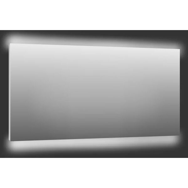 leroy merlin specchio con illuminazione integrata bagno rettangolare retroil l 175 x h 70 cm