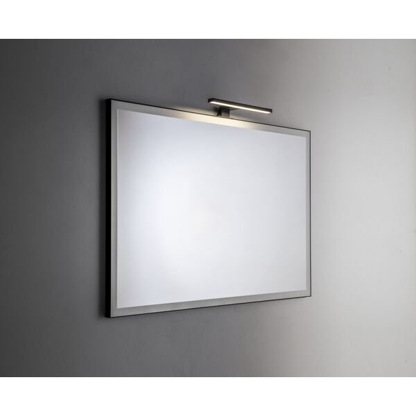 leroy merlin specchio con illuminazione integrata bagno rettangolare mix l 110 x h 70 cm