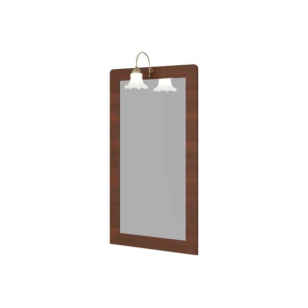 leroy merlin specchio con illuminazione integrata bagno rettangolare 7094/f46 l 60 x h 105 cm