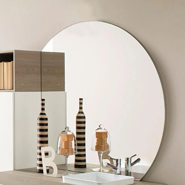 leroy merlin specchio da parete ovale ines 121 x 121 cm