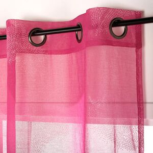 VENGO Tenda filtrante Plume fucsia, occhiello 140x260 cm