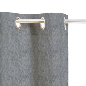 Inspire Tenda occultante  Auriane grigio, occhiello 140x280 cm
