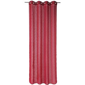 Inspire Tenda filtrante  Giani cabaret 2 rosso, occhiello 140x280 cm