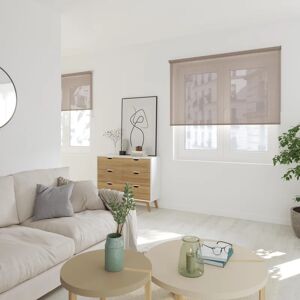 Inspire Tessuto per tende a rullo filtrante  Brasilia beige 160.8 x 250 cm