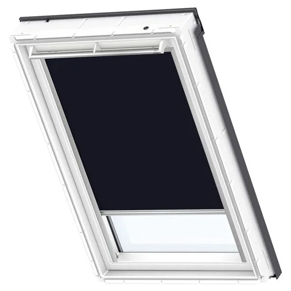 velux tenda per finestra da tetto oscurante  dkl f06 1100s l 66 x h 118 cm blu