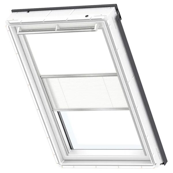 velux tenda per finestra da tetto oscurante e filtrante  dfd mk08 1025s l 78 x h 140 cm bianco