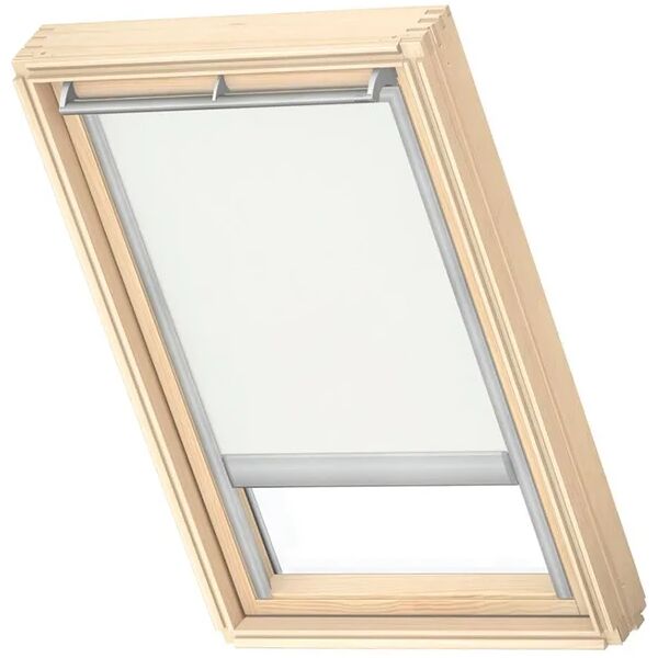 velux tenda per finestra da tetto filtrante  rsl sk08 1028s l 140 x h 114 cm bianco