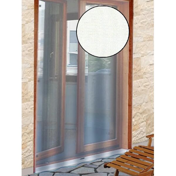 leroy merlin tenda zanzariera con tunnel marquisette per portafinestra l 150 x h 250 cm bianco