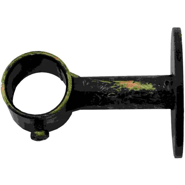 leroy merlin supporto singolo chiuso Ø20mm eco in ferro nero verniciato 4cm