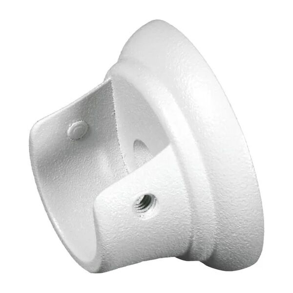 leroy merlin supporto rosetta Ø20mm camaleonte in alluminio bianco satinato 3cm, 2 pz