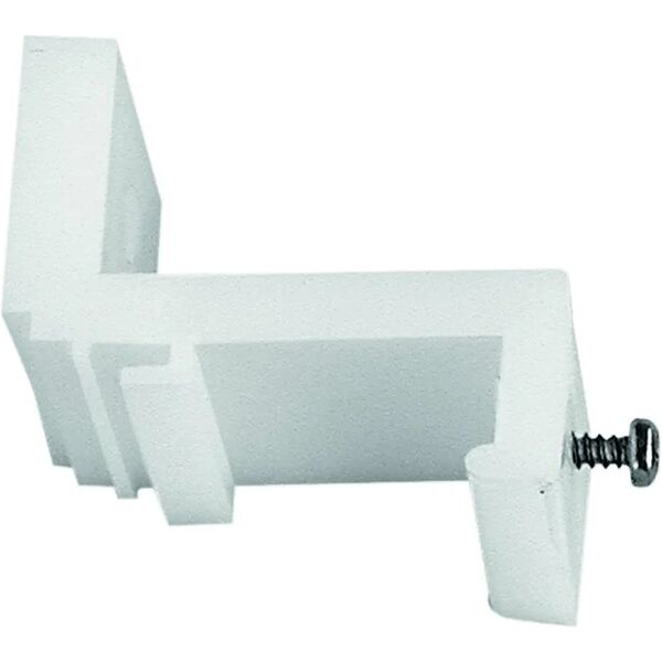 inspire supporto per binario a soffitto x barra velcrata l 5 cm bianco