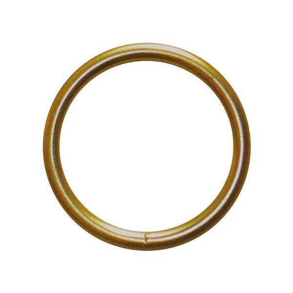 leroy merlin anello Ø28mm lena in metallo ottone lucido, 8 pz