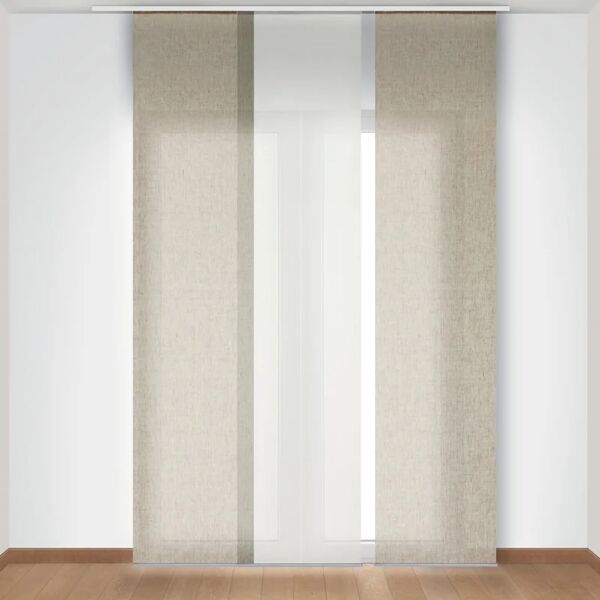 inspire pannello giapponese  100% lino beige 60x300 cm
