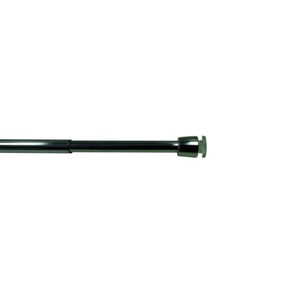 leroy merlin kit bastone per tendina a vetro a pressione estensibile da 30 a 40 cm sam in ottone ottonato cromo Ø 7 mm