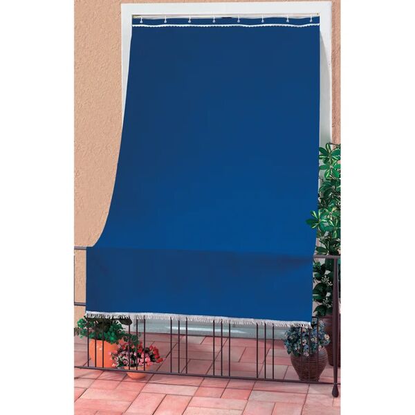 leroy merlin tenda oscurante sole caracas blu, occhiello 140x300 cm