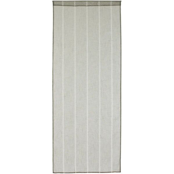 leroy merlin tendina a vetro semi-filtrante lippia grigio, passanti nascosti 60x160 cm