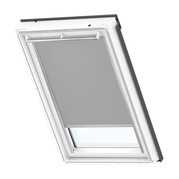 velux tenda per finestra da tetto oscurante  dkl pk06 0705s l 94 x h 118 cm grigio