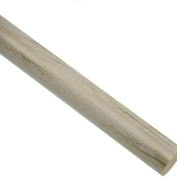 leroy merlin bastone per tenda  firenze in legno verniciato bianco Ø 28 mm l 200 cm