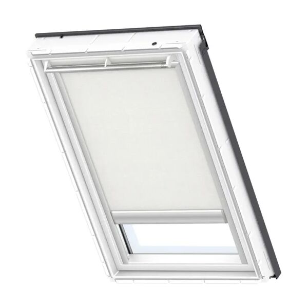 velux tenda per finestra da tetto filtrante  rml f06 1028s l 66 x h 118 cm bianco