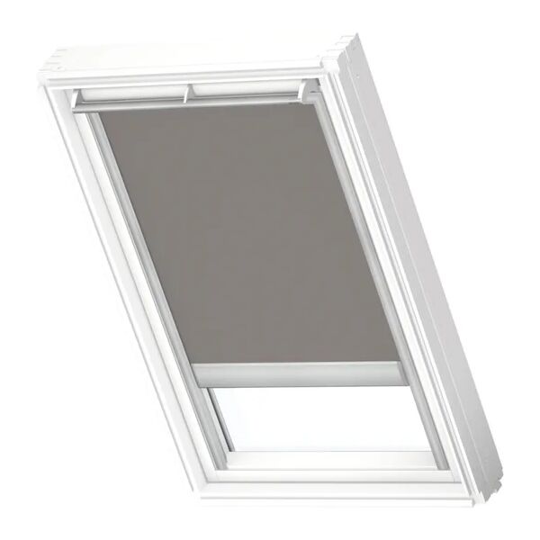 velux tenda per finestra da tetto oscurante  dml p25 0705s l 55 x h 94 cm grigio