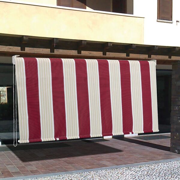 leroy merlin tenda a rullo da sole t1 bordeaux 150x250 cm