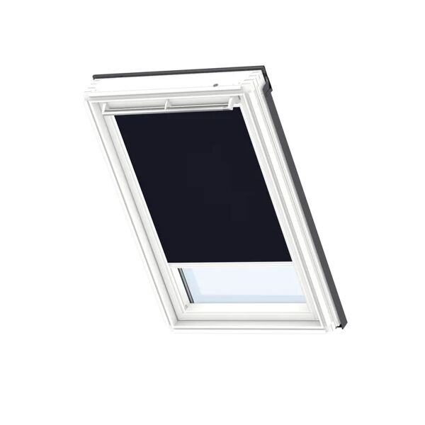 velux tenda per finestra da tetto oscurante  dkl p25 1100swl l 94 x h 55 cm bianco