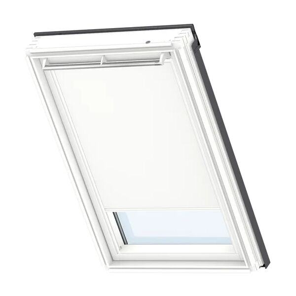 velux tenda per finestra da tetto oscurante  dkl sk06 1025swlg l 76 x h 10.6 cm bianco